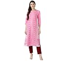 Vaamsi Women39s Crepe Regular Kurta