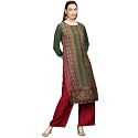Vaamsi Women39s Crepe Straight Kurta