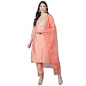 Vaamsi Women39s Poly Silk Solid Yoke Design