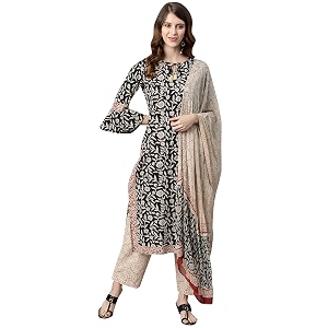 Vaamsi Women Cotton Kurta Pant with Dupatta