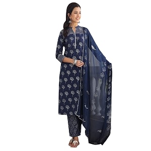 Vaamsi Womens Pure Cotton Floral Printed Straight