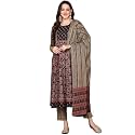 Vaamsi Women39s Pure Cotton Floral Printed Anarkali