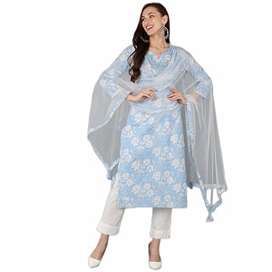 Vaamsi Womens Rayon Blend Printed Floral Kurta