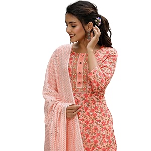 Vaamsi Womens Rayon Blend Floral Printed Straight