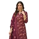 Vaamsi Women39s Floral Printed Straight Kurta Pant