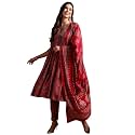 Vaamsi Women39s Silk Blend Ethnic Motifs Printed