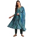 Vaamsi Women39s Silk Blend Ethnic Motifs Printed