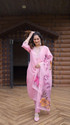VAANITEXTILE Women Kurti Pant Dupatta Set