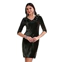 Vaararo V-Neck Party Dress for Women Bodycon