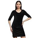 Vaararo V-Neck Party Dress for Women Bodycon