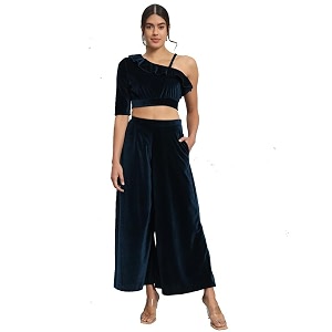 Vaararo Velvet Co-Ords for Women One