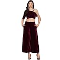 Vaararo Velvet Co-Ords for Women One