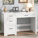 Vabches Home Office Desk with 3 Storage