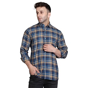 men39s cotton slim fit solid casual shirt