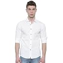 Men's Cotton Slim Fit Solid Casual Shirt