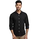 Men's Cotton Slim Fit Solid Casual Shirt
