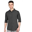 Men's Cotton Slim Fit Solid Casual Shirt