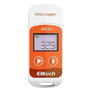 vaccine datalogger elitech rc5 data logger storage box datalogger multiuse temperature datalogger reusable temperature datalogger