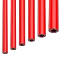 Vacuum Hose Automotive, 1/8" 5/32" 3/16" 1/4" 5/16" 3/8"ID High Performance Silicone Vacuum Tubing Hose Kit, 6PCS Vacuum Lines Automotive hose hvac 130PSI Max Pressure 5FT (RED)