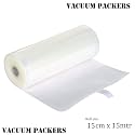 15cm X 15 Meter Food Vacuum Roll, 80-85 Micron, Food Garde, BPA Free, Boil Safe, Microwave Supported.