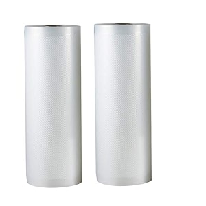 food grade bpa free microwaveble vacuum roll with 80-85 micron thickness 17cm twin pack