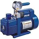 Vacuum Pump Vi 260 SV High Pressure Double Stage Design for Laboratory and Industrial Vacuum Use 142 L per Min