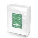 Vacuum Sealer Bags,Heavy Duty Pre-Cut Design Commercial Grade 4x6 Inch Food Sealable Bag for Heat Seal Food Storage, Seal Bag Boilsafe to 280°F Freezable, Resizable,Reuseable (100Pcs)