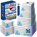 Vacuum Storage Bags with Hand Pump, Vacuum Seal Space Saver Bags, 35 Combo