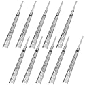 VADANIA #A45 22" Black Drawer Slide, 3 Folds Full Extension