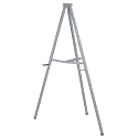 5Feet Heavy Duty Folding Stand for Black Board, White Board,Sun Board, Notice Board, Presentation, Office, Display, Advertisement [Grey]