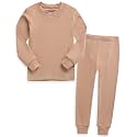 VAENAIT 6M-12Y Toddler Toddler Kids Toddler Girls Boys Soft Comfy Modal Tencel Solid Raglan Sleepwear Pajamas Pjs 2pcs Set