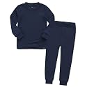 VAENAIT 6M-12Y Toddler Toddler Kids Toddler Girls Boys Soft Comfy Modal Tencel Solid Raglan Sleepwear Pajamas Pjs 2pcs Set