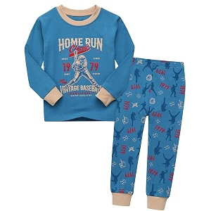 vaenait baby 12months-12years toddler kids junior boys car train fireman snug fit sleepwear pjs set
