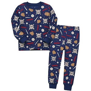 vaenait baby 12months-12years toddler kids junior boys car train fireman snug fit sleepwear pjs set
