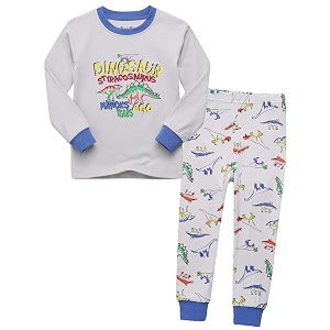 vaenait baby 12months-12years toddler kids junior boys car train fireman snug fit sleepwear pjs set