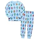 VAENAIT BABY 12Months-12Years Toddler Kids Junior Boys Car Train Fireman Snug fit Sleepwear Pjs Set