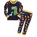 VAENAIT BABY 12Months-12Years Toddler Kids Junior Boys Car Train Fireman Snug fit Sleepwear Pjs Set