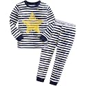 VAENAIT BABY 12Months-12Years Toddler Kids Junior Boys Car Train Fireman Snug fit Sleepwear Pjs Set