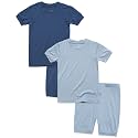 VAENAIT BABY 12Months-12Years Toddler Kids Junior Boys Car Train Fireman Snug fit Sleepwear Pjs Set