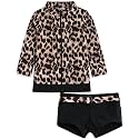 VAENAIT BABY Girls Rash Guard Swimsuit UPF 50+ Long Sleeve Toddler Bathing Suit Ribbon Stawberry Floral Fruit for 2~8Years