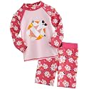 VAENAIT BABY Girls Rash Guard Swimsuit UPF 50+ Long Sleeve Toddler Bathing Suit Ribbon Stawberry Floral Fruit for 2~8Years