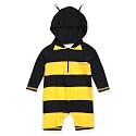 VAENAIT BABY Zip &amp; Snap Rash Guard Swimsuit, UPF 50+ One-Piece Long Sleeve Swimwear, Quick Dry Infant Beach Suit for 0~2T