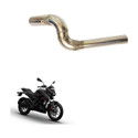 Vagary Exhaust Middle Muffler Bend Pipe for Bajaj Pulsar N160/ N250 Bajaj Pulsar 200NS, Pulsar Full Exhaust System (Aluminum)