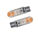 Vagary Silica Gel Led Parking Light (Any Bike And Cars) (2 Pieces Set) For Suzuki Access 125 Se, Blue