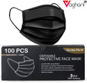 Vaghani 100 Black Mask With Pin Iso