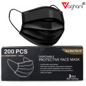Vaghani 200 Black Units With Nose Pin