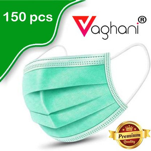 Vaghani 3 Ply Surgical Mask 150 Piece