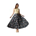 VAGISHA Designer Lehanga Style Full Flared Printed
