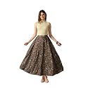 VAGISHA Designer Lehanga Style Full Flared Printed