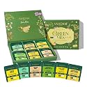 VAHDAM Green Tea Variety Pack Sampler Assortment (36 Pyramid TB, 6 Flavor) | Non-GMO Project Verified Himalayan Green Tea with No Artificial Ingredients | Mother's Day, Anniversary, Birthday Gift Hamper